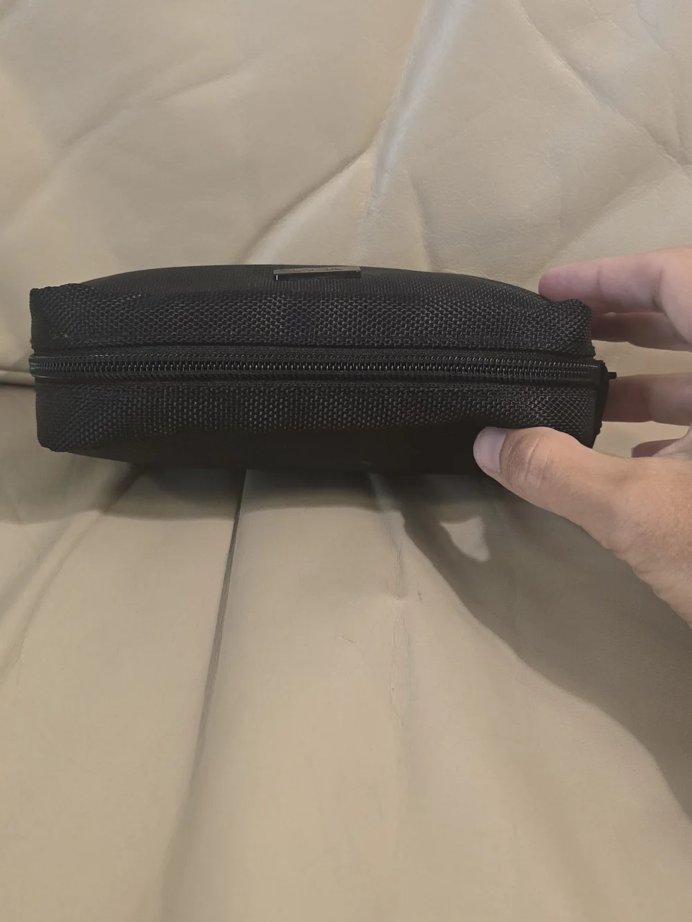 TUMI Black Travel Toiletry Bag
